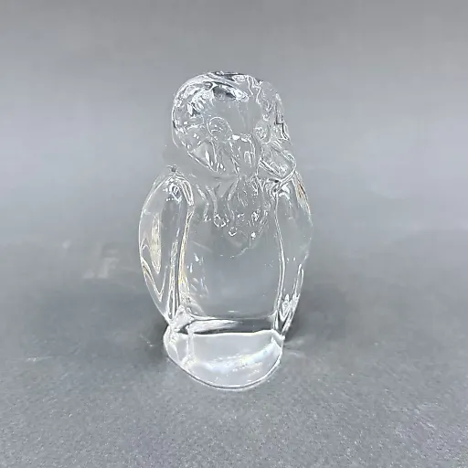 Хрустальное пресс-папье "Сова".
