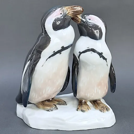Скульптурная группа "Пара пингвинов" Германия 1950-1960 гг