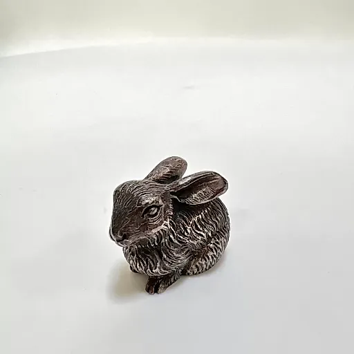 Фигурка серебряная Заяц