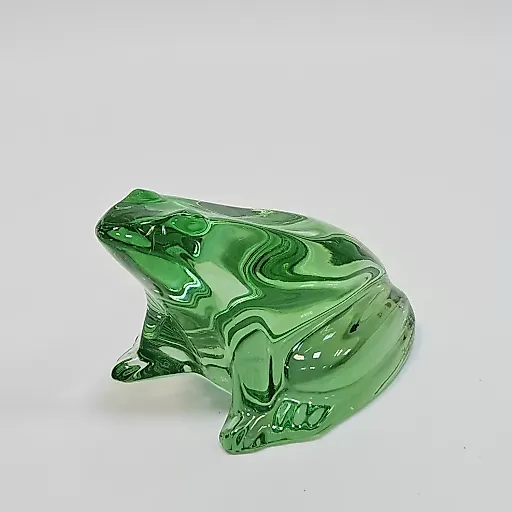 Лягушка, зеленый хрусталь , 20 век
