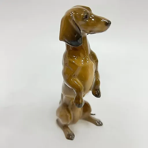 Розенталь,1965г,Такса,стоящая на задних лапах.,фигурка