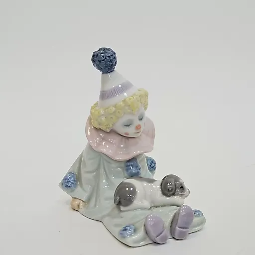 Статуэтка Пьеро со щенком