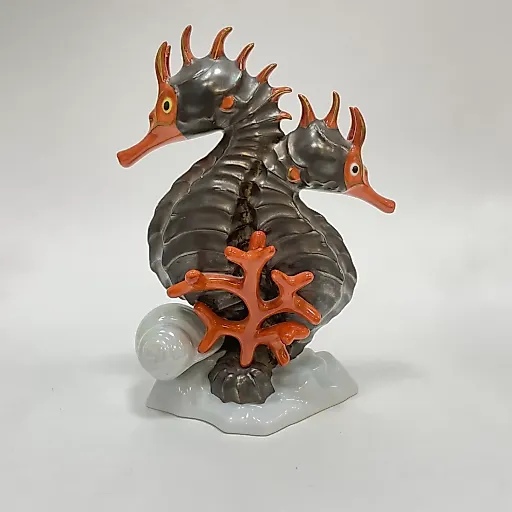 Фигурка "Морские коньки с кораллами" Herend 1990гг