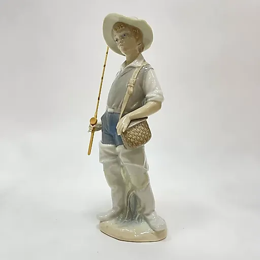 Статуэтка "Мальчик с удочкой" Lladro 1972г
