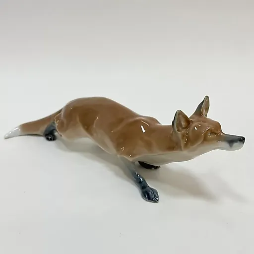 Фигурка Лисица крадущаяся модерн 1900 гг Германия