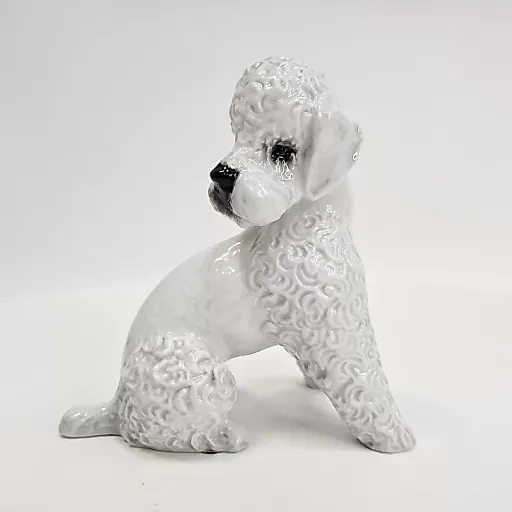 Статуэтка Пудель фарфор Розенталь 1956-1958г