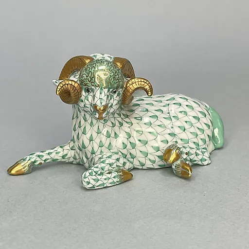 Фигурка Архар-горный баран Herend 1960-70гг Венгрия