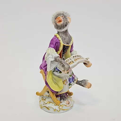 Статуэтка обезьяний оркестр Модель фон Иоганн Иоахим Кендлер