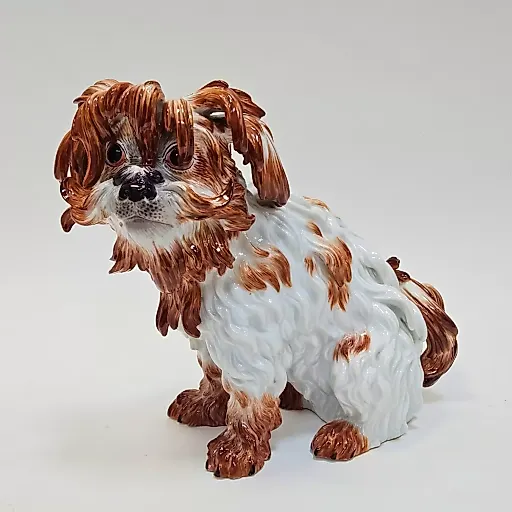 Фигурка Болонка 1924-34г модель Иогана Иоахима Кендлера