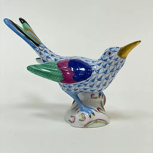 Птица голубая