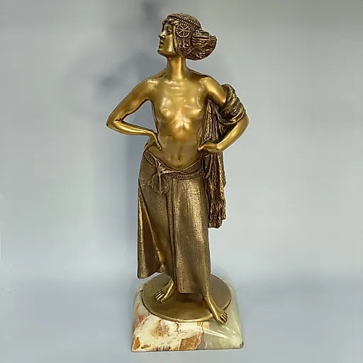 Эрнест Сегер Фигурка "Соломея", бронза, Германия 1930 гг