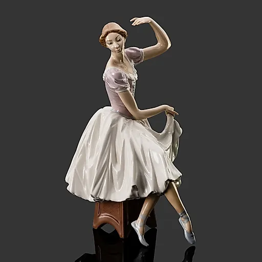 Фарфоровая статуэтка "Балерина" авторства Vincente Martinez, Lladro, Испания, 1980-1990-е годы