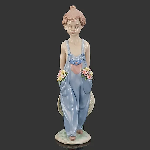 Фарфоровая статуэтка "Карманы полные желаний" Lladro, Испания, 1997