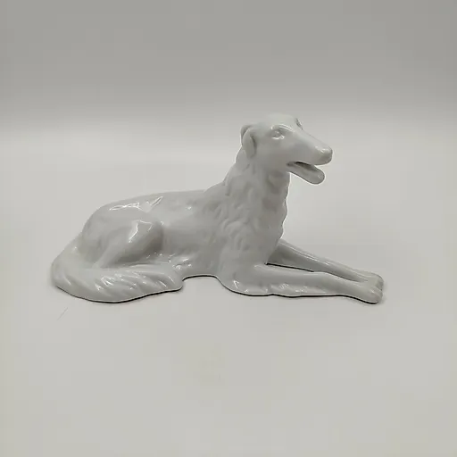 Фарфоровая статуэтка "Борзая", Royal Dux, Чехословакия, 1970-1992 гг.