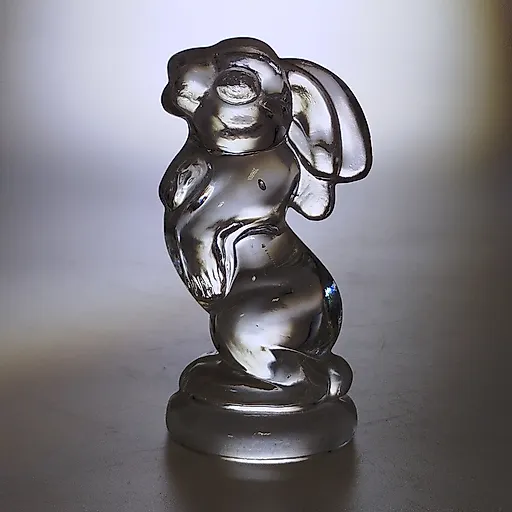 Хрустальная статуэтка «Заяц», Россия, конец XX - начало XXI века