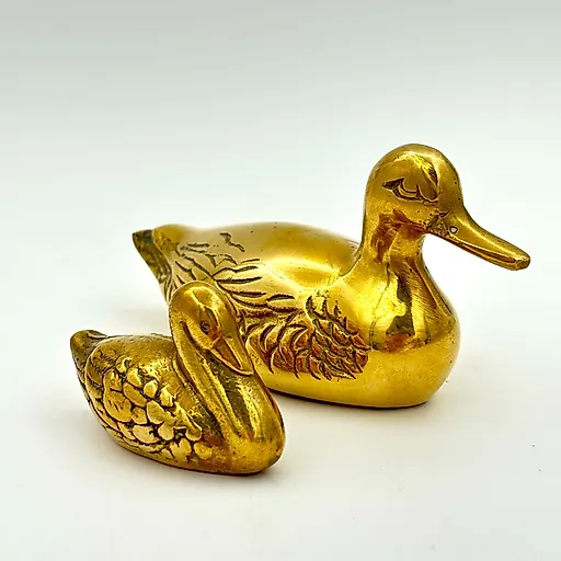 Металлические статуэтки уток, Европа, 1980-1990