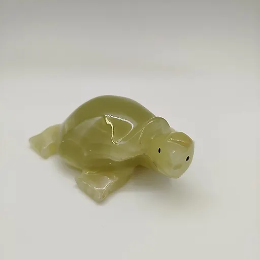 Крупная статуэтка черепахи из натурального камня, ручная резьба, Азия, 2000-е