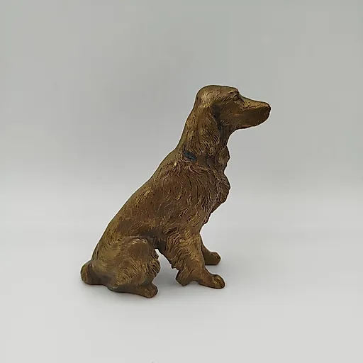 Статуэтка «Сеттер» из латуни, Leonardo, Западная Европа, 1990-2000