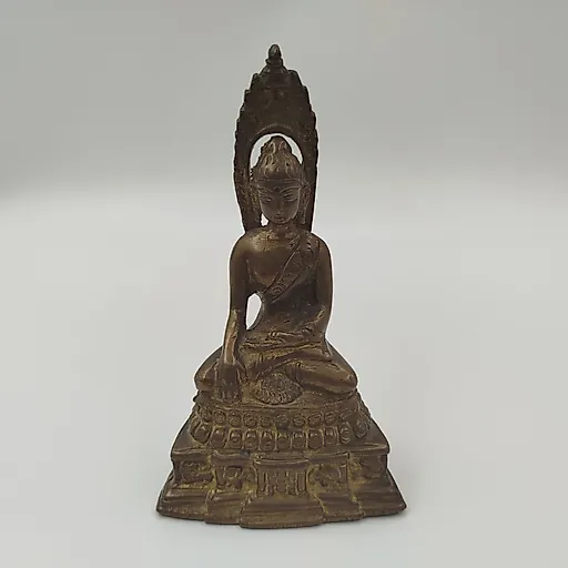 Статуэтка Будды Шакьямуни из металла, Азия, 1970-1990 гг.