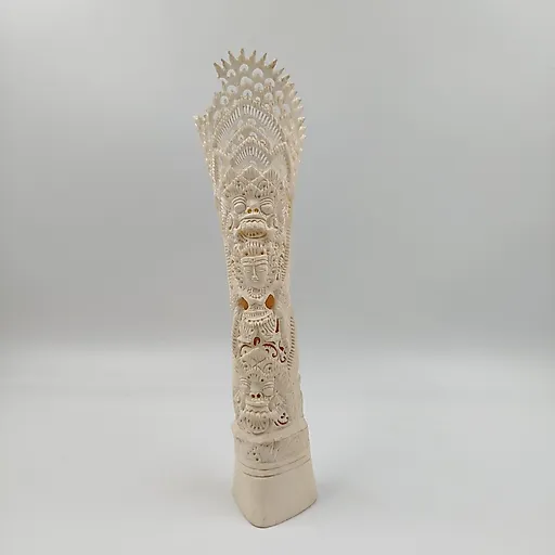 Резная статуэтка восточного божества из кости, Юго-Восточная Азия, 1990-2000 гг.