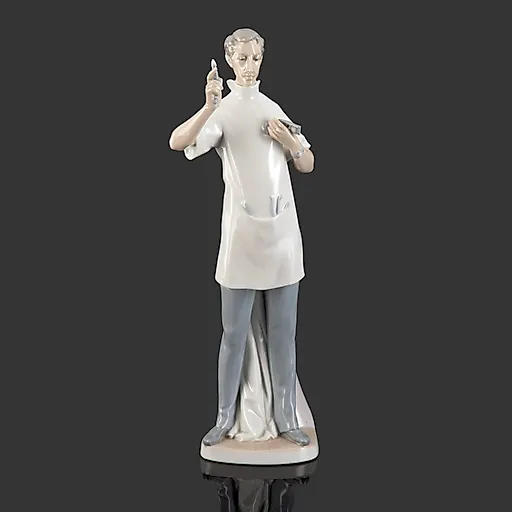Фарфоровая статуэтка «Зубной врач» от Lladro, Испания, 1970-е годы