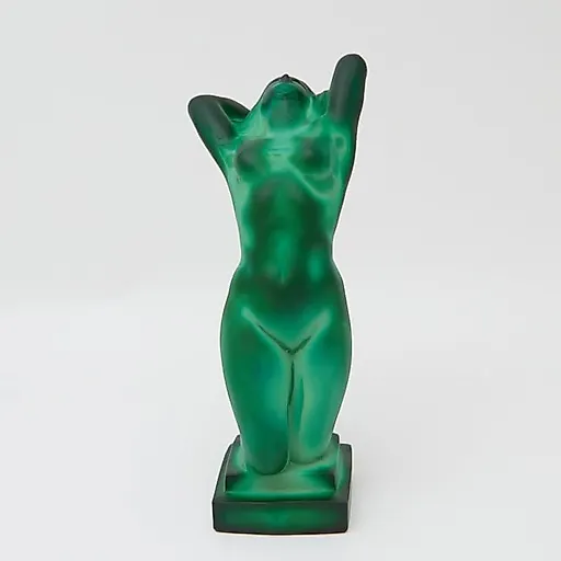Малахитовая статуэтка Кризис H. - View 2