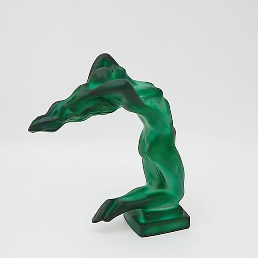 Малахитовая статуэтка Кризис H. - View 4