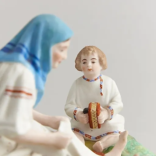 Крестьянка, отбеливающая холст - View 3