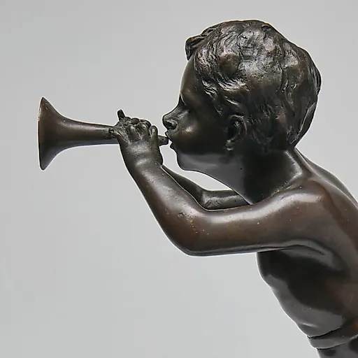 Мальчик играет на дудке - View 4