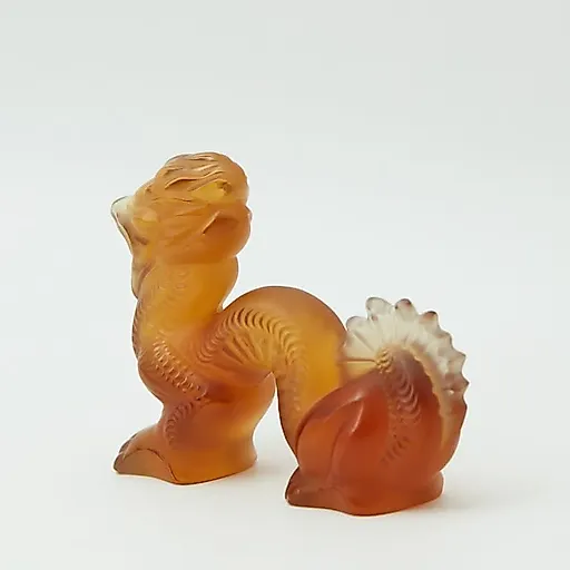 Фигурка Дракон янтарного цвета - View 5