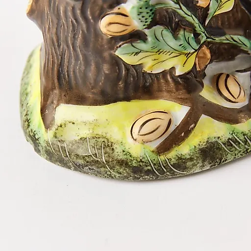 Фарфоровая карандашница со львом. - View 8