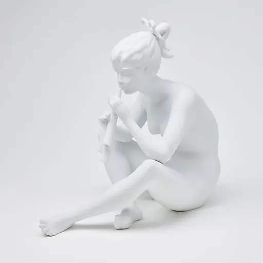 Девушка играющая на флейте - View 3