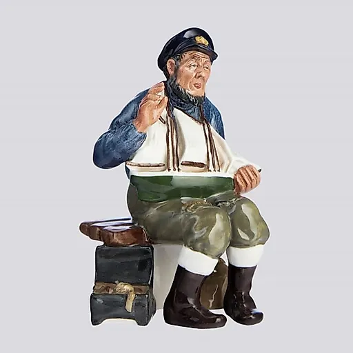 Статуэтка " Старый моряк с лодкой" - View 2