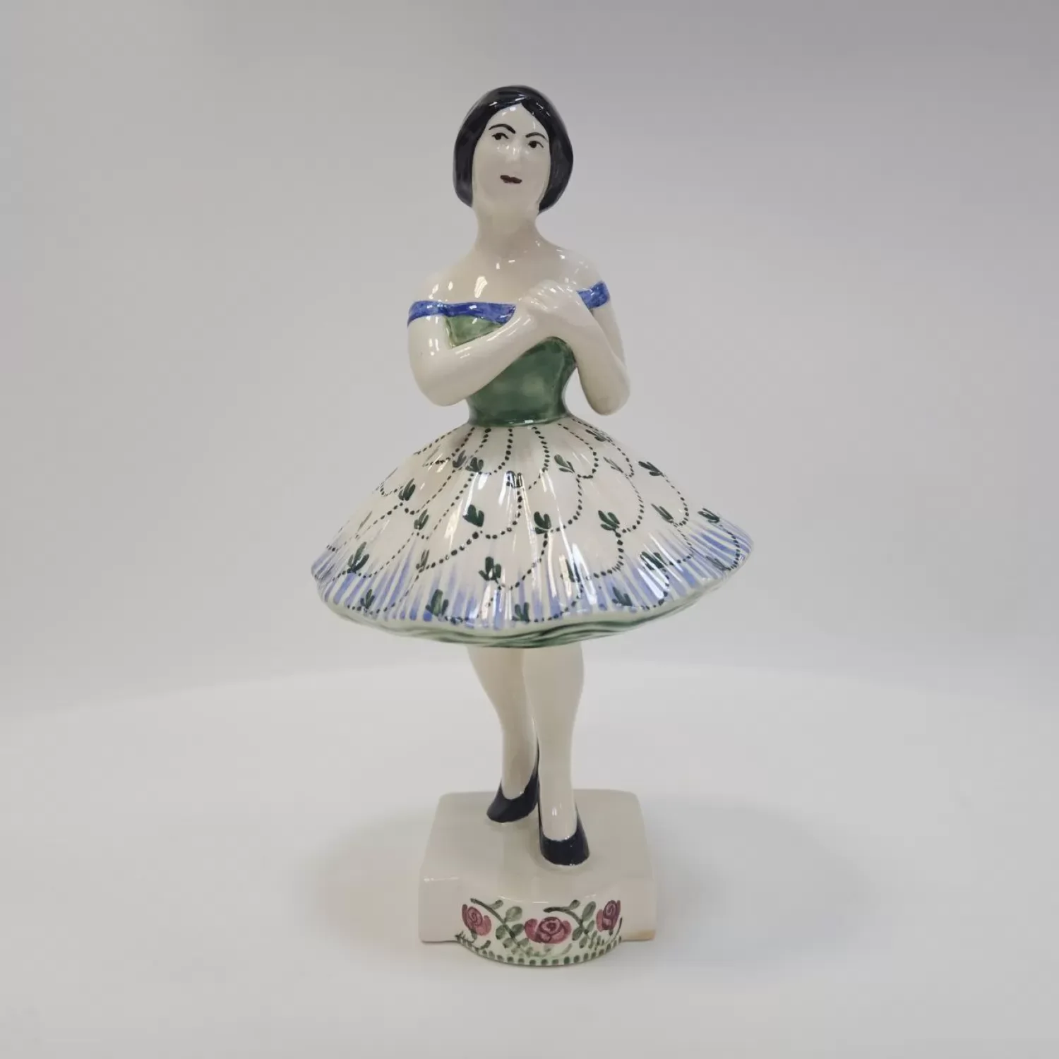Авторская редкая статуэтка "Коломбина" 1909г из серии "Тивали"