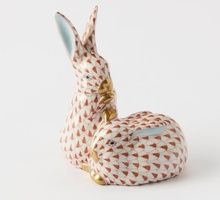 Фарфоровая статуэтка "Пара кроликов"