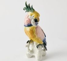 Статуэтка попугая "Какаду"