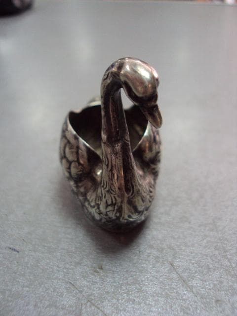 Статуэтка солонка лебедь - View 5