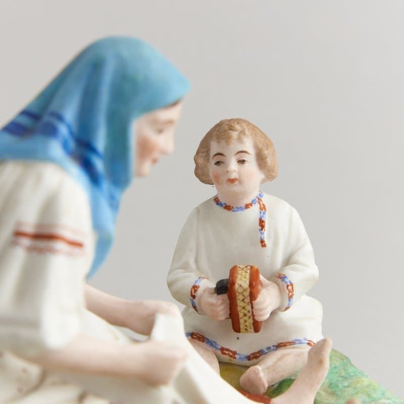 Крестьянка, отбеливающая холст - View 3