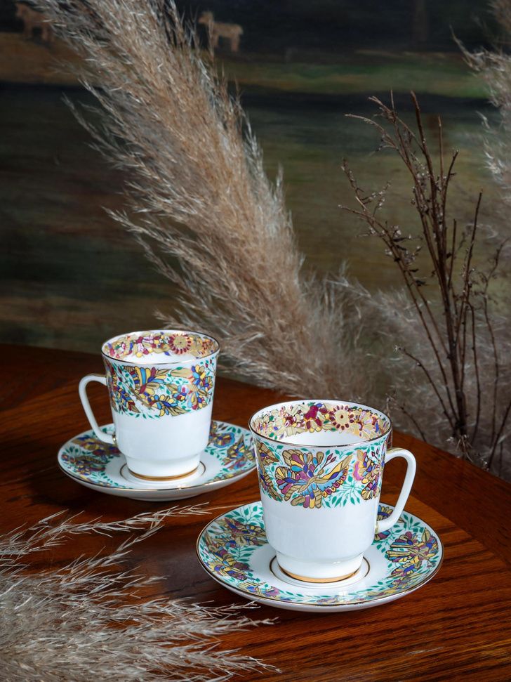 Фарфоровые изделия с изысканным восточным дизайном